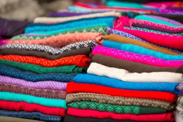 colorful-material-in-mexico-market